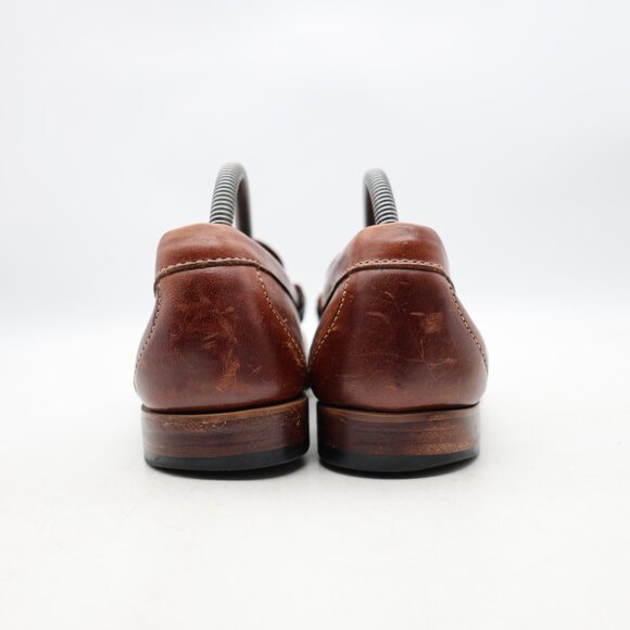 Weejuns GH Bass Men\'s Size 8 E Brown Leather Penny Loafers Dress Shoes main image 8